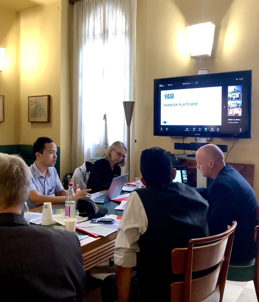 Pic 2 - general assembly of the PAIR project