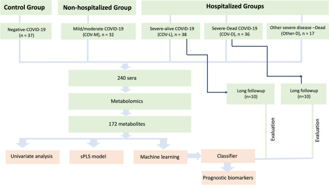 Cover - Metabolic signature of COVID-19 progression: potential prognostic markers for severity and outcome